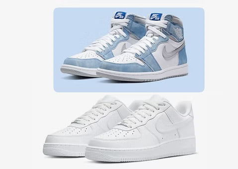 Jordan 1’s + Airforce 1’s