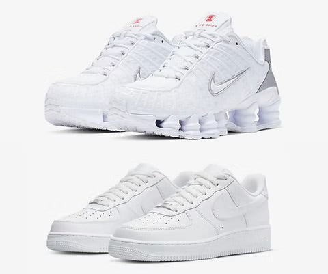 Nike Shox +Airforce 1s