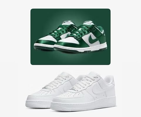 Nike Dunk + Airforce 1’s