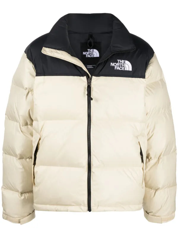 The North Face
panelled logo puffer jacket